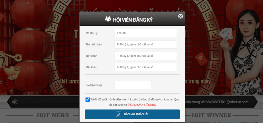 Thế giới game khổng lồ và đẳng cấp ở winbet Casino online