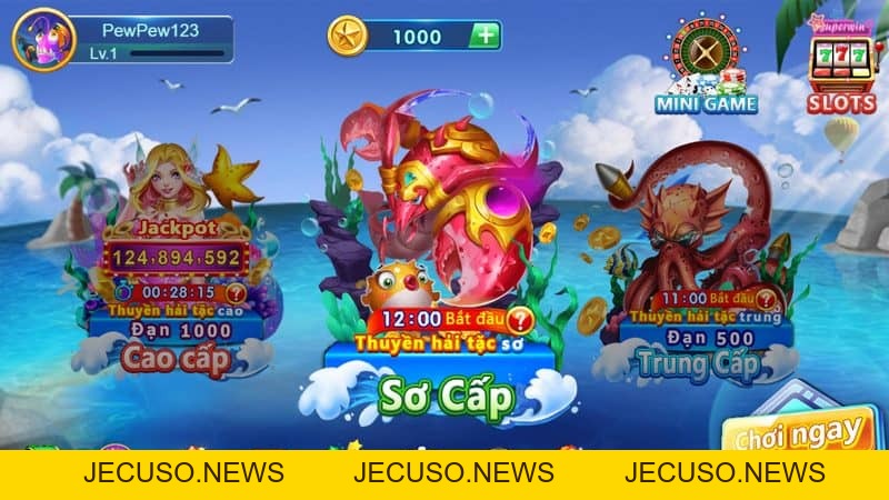 Siêu cá nổ hũ - Cổng game cá cược đổi thưởng hấp dẫn nhất