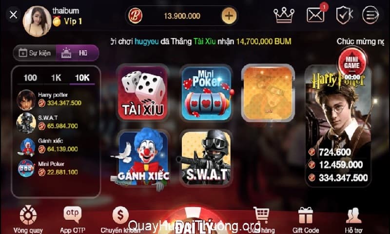 Cổng game bài tgbco: Game bài phong phú, phần thưởng cực to