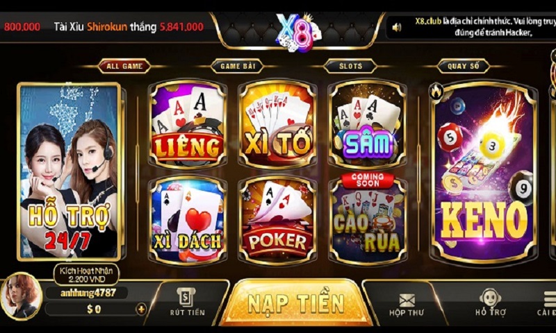 Game bài X8: Đánh giá từ các tay chơi giàu kinh nghiệm