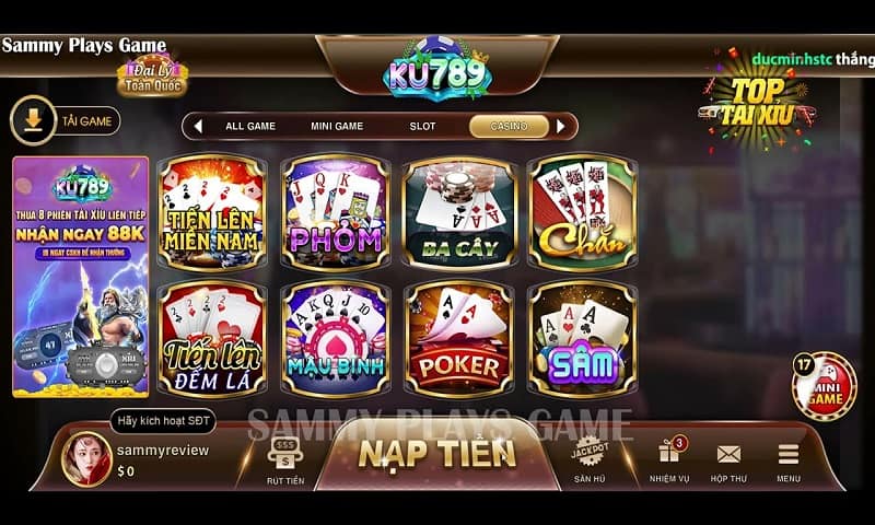 Ku789 game bài đỉnh cao giải trí cực đã