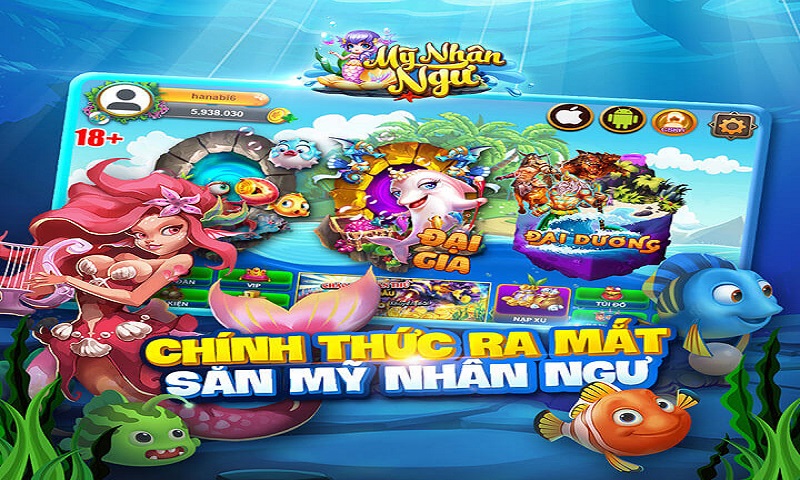 Bắn cá mỹ nhân ngư có gì độc đáo, cách chơi hiệu quả nhất