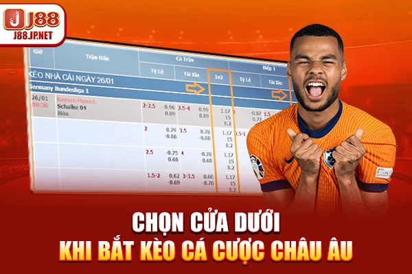 Kèo Cá Cược Châu Âu J88: Cách Chơi 1x2 Dễ Thắng